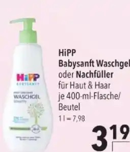 Citti HiPP Babysanft Waschgel oder Nachfüller tilbud