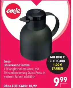 Citti Emsa Isolierkanne Samba tilbud