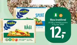 Føtex Wasa knækbrød tilbud
