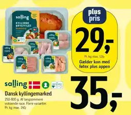 Føtex Dansk kyllingemarked tilbud