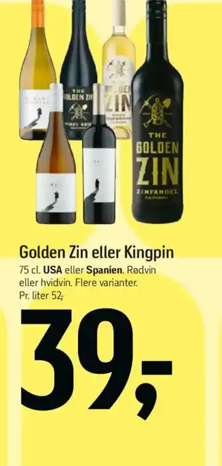 Golden Zin eller Kingpin