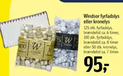 Føtex Windsor fyrfadslys eller kronelys tilbud