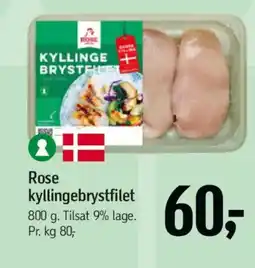 Føtex Rose kyllingebrystfilet tilbud