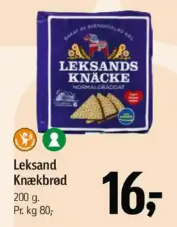 Føtex Leksand Knækbrød tilbud