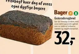 Føtex Gulerodsrugbrød tilbud