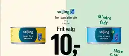 Føtex Salling tun i vand eller olie tilbud