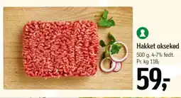 Føtex Hakket oksekød tilbud