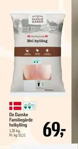 Føtex De Danske Familiegårde helkylling tilbud