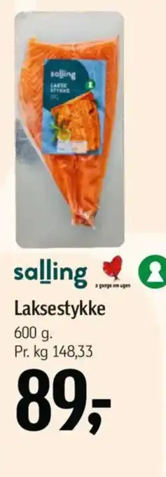 Føtex salling Laksestykke tilbud