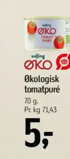 Føtex Økologisk tomatpuré tilbud