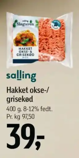 Føtex Hakket okse-/ grisekød salling tilbud