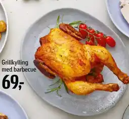 Føtex Grillkylling med barbecue tilbud