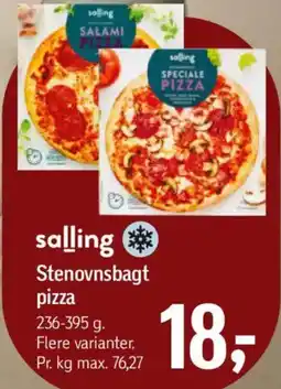 Føtex Salling stenovnsbagt pizza tilbud