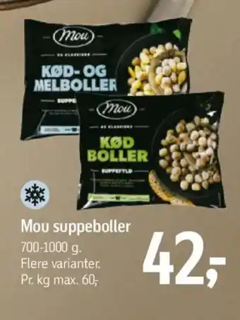 Føtex Mou suppeboller tilbud