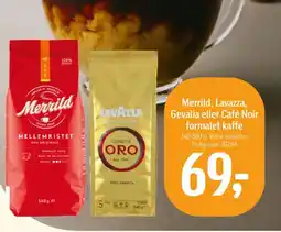 Føtex Merrild, Lavazza, Gevalia eller Café Noir tilbud