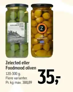 Føtex Zelected eller Foodmood oliven tilbud