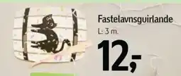 Føtex Fastelavnsguirlande tilbud