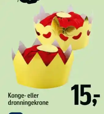 Føtex Konge- eller dronningekrone tilbud