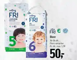 Føtex Salling Fri Bleer tilbud