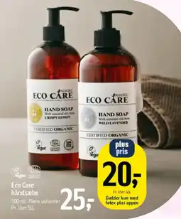 Føtex Eco Care håndsæbe tilbud