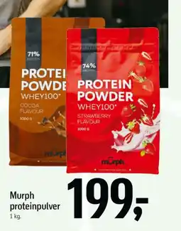 Føtex Murph proteinpulver tilbud