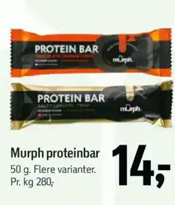 Føtex Murph proteinbar tilbud