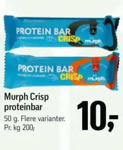 Føtex Murph Crisp proteinbar tilbud