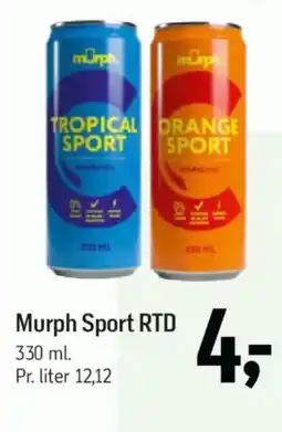Føtex Murph Sport RTD tilbud