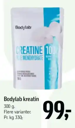 Føtex Bodylab kreatin tilbud