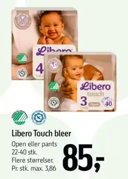 Føtex Libero Touch bleer tilbud
