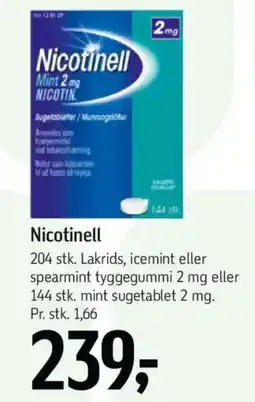 Føtex Nicotinell tilbud