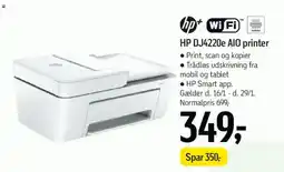 Føtex HP DJ4220e AIO printer tilbud
