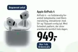 Føtex Apple AirPods 4 tilbud