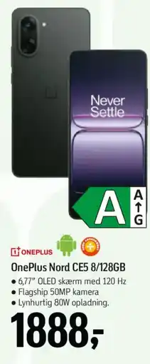 Føtex OnePlus Nord CE5 8/128GB tilbud