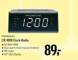 Føtex PROSONIC CR-100B Clock-Radio tilbud