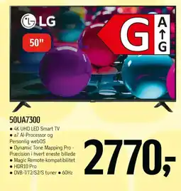Føtex LG 50UA7300 tilbud