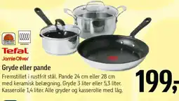 Føtex Tefal Jamie Oliver Gryde eller pande tilbud