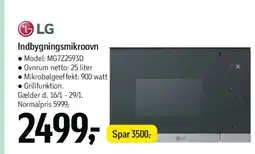 Føtex LG Indbygningsmikroovn tilbud