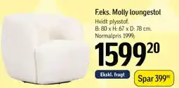 Føtex F.eks. Molly loungestol tilbud