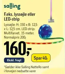 Føtex F.eks. lyssøjle eller LED-strip tilbud