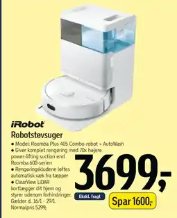 Føtex IRobot Robotstøvsuger tilbud