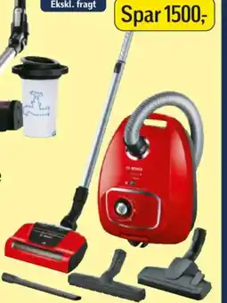 Føtex BOSCH Støvsuger med pose tilbud