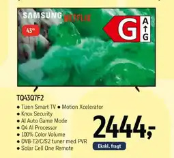 Føtex SAMSUNG TQ43Q7F2 tilbud