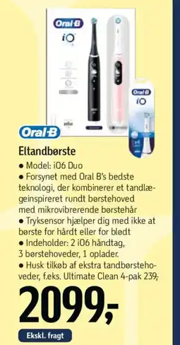 Føtex Oral-B Eltandbørste tilbud