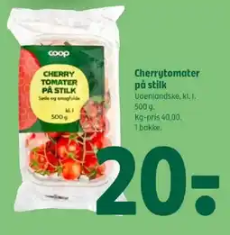 Coop 365 Cherrytomater på stilk tilbud