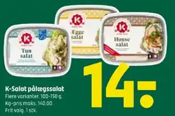 Coop 365 K-Salat pålægssalat tilbud