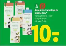 Coop 365 Änglamark økologisk plantedrik tilbud