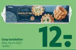 Coop 365 Coop tarteletter tilbud