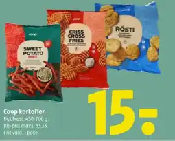 Coop 365 Coop kartofler tilbud