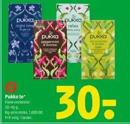 Coop 365 Pukka te tilbud